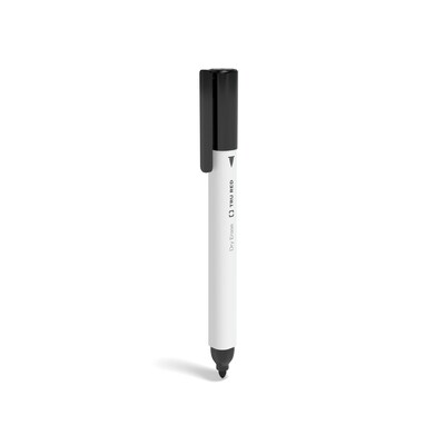 TRU RED™ Pen Dry Erase Markers, Fine Tip, Black, 36/Pack (TR54570)