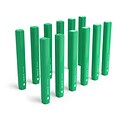 TRU RED™ Tank Permanent Markers, Chisel Tip, Green, 12/Pack (TR54541)