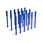 TRU RED™ Ballpoint Pen, Medium Point, 1.0mm, Blue, 60/Pack (52863)