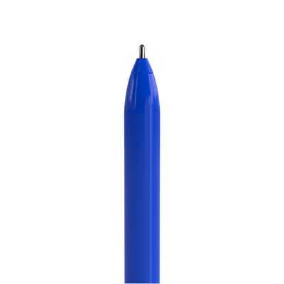 TRU RED™ Ballpoint Pen, Medium Point, 1.0mm, Blue, 60/Pack (52863)