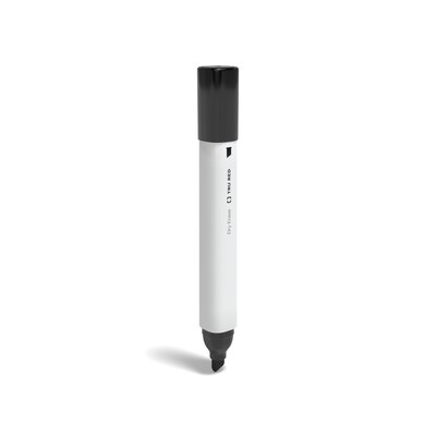 TRU RED™ Dry Erase Markers, Chisel Tip, Black, 12/Pack (TR61440-CC)