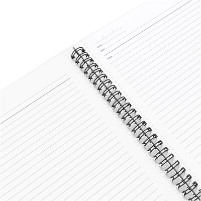 TRU RED™ Medium Soft Cover Meeting Notebook, Black (TR54988)