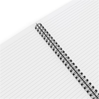 TRU RED™ Medium Soft Cover Ruled Notebook, Black (TR54987)