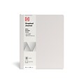 TRU RED™ Large Ultra Flexible Cover Graph Journal, Gray (TR54765)