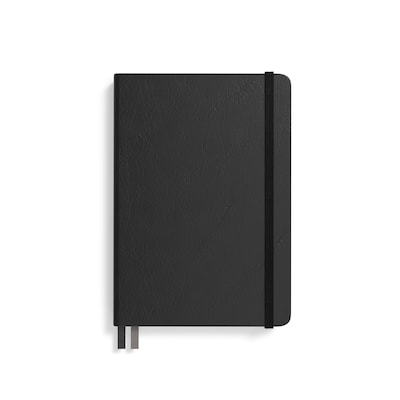 TRU RED™ Medium Flexible Cover Dotted Journal, 5 1/2" x 8", Black (TR54779)