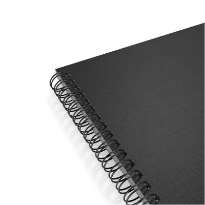 TRU RED™ Medium Soft Cover Project Planner Notebook, Black (TR54989)