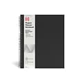 TRU RED™ Large Soft Cover Project Planner Notebook, Black (TR54986)