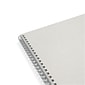 TRU RED™ Large Hard Cover Ruled Notebook, Gray/Purple (TR55739)
