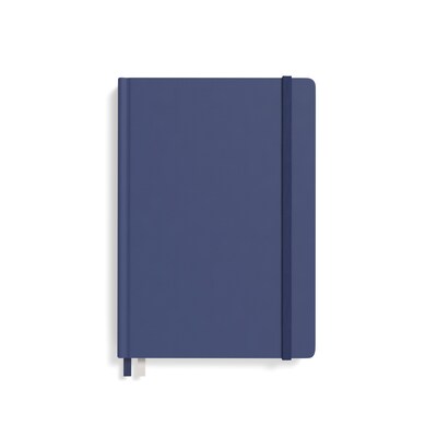 TRU RED™ Medium Hard Cover Ruled Journal, 5 1/2" x 8", Blue (TR55731)