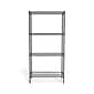 Coastwide Professional™ 4-Shelf Wire Unit, 36"W, Black (CW25470)