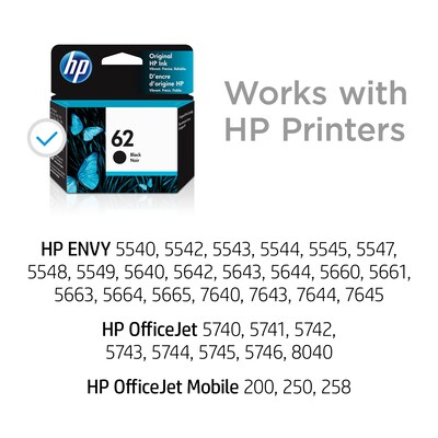 HP 62 Ink Cartridges