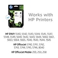 HP 62 Black/Tri-Color Standard Yield Ink Cartridge, 2/Pack (N9H64FN#140)