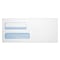 Quality Park Redi-Seal Self Seal #10 Double Window Envelope, 4 1/2 x 9 1/2, White Wove, 250/Pack (