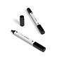 TRU RED™ Tank Dry Erase Markers, Twin Tip, Black, 4/Pack (TR57835)