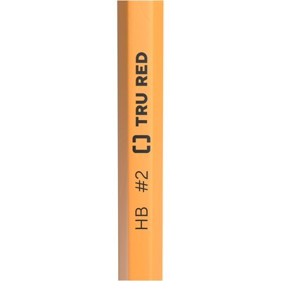 TRU RED™ Wooden Pencil, 2.2mm, #2 Medium Lead, 48/Pack (TR58561)