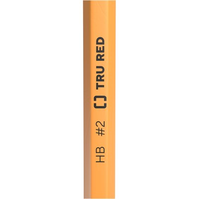 TRU RED™ Wooden Pencil, 2.2mm, #2 Medium Lead, 72/Pack (TR58565)