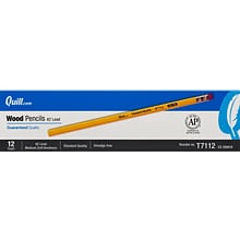 Quill Brand® Standard Grade Pencil, #2 Lead, Dozen (T7112)