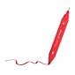 TRU RED™ Pen Permanent Markers, Twin Tip, Red, 12/Pack (TR57832)