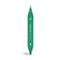 TRU RED™ Pen Permanent Markers, Twin Tip, Green, 12/Pack (TR57833)