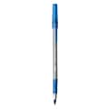 BIC Round Stic Grip Xtra Comfort Ballpoint Pens, Fine Point, Blue Ink, Dozen (13903)