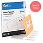 Quill Brand® Laser/Inkjet Address Labels, 2" x 4", White, 1,000 Labels (Compare to Avery 5163, 5263, 5444 & 8163)