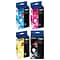 Epson T786XL Black/Cyan/Magenta/Yellow High Yield Ink Cartridge, 4/Pack