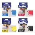 Brother LC51 Black, Cyan, Magenta, Yellow Standard Ink, 4/Pack