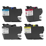 Brother LC3029 Black, Cyan, Magenta, Yellow, Extra High Yield Ink, 4/Pack