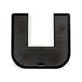 Coastwide Professional™ Toilet Floor Mat, 17.5 x 20.5, Black, 6/Carton (CW24768)