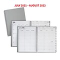 2021-2022 TRU RED™ Academic 8 x 11 Weekly & Monthly Planner, Gray (TR25500-21)