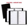 2021-2022 TRU RED™ Academic 3 x 6 Weekly & Monthly Planner, Black (TR25501-21)