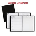 2021-2022 TRU RED™ Academic 8 x 11 Weekly & Monthly Planner, Black (TR23572-21)