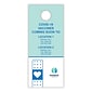 Custom Full Color Door Hangers, 3.5" x 8.5", White Gloss 100# Cover Stock, 2-Sided