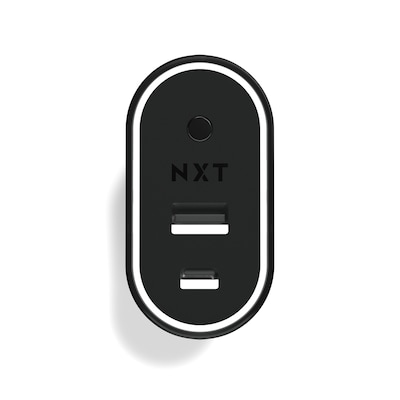 NXT Technologies™ Universal 2-Port USB-C and USB-A Phone Charger, Black (NX54344)