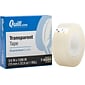 Quill Brand® Transparent Tape, Glossy Finish, 3/4" x 36 yds., Single Roll (70016043815)