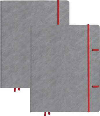 BOGO TRU RED™ Large Explore Journal, Dotted, Gray