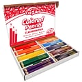 Cra-Z-Art Colored Pencil Classroom Pack, Assorted Colors, 250/Pack (CZA740011)