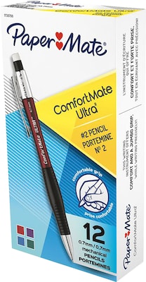 Paper Mate Mechanical Pencils, Write Bros. Classic #2 Pencil, Great for  Standardized Testing, 0.7mm, 24 Count