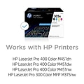 HP 305A Black/Cyan/Magenta/Yellow Standard Yield Toner Cartridge   (CE305AQ1)