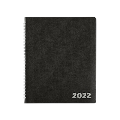 2022 TRU RED™ 7 x 9 Monthly Planner, Black (TR52183-22)