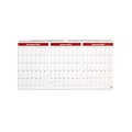 2022 TRU RED™ 12 x 23 Monthly Wall Calendar, Black/Red/White (TR53921-22)