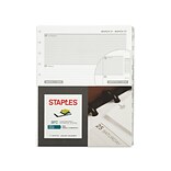 2022 Staples 8.5 x 11 Weekly Planner Refill, Arc System (28104-22)