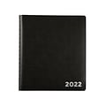 2022 TRU RED 8 x 11 Daily Appointment Book, Black (TR58453-22)