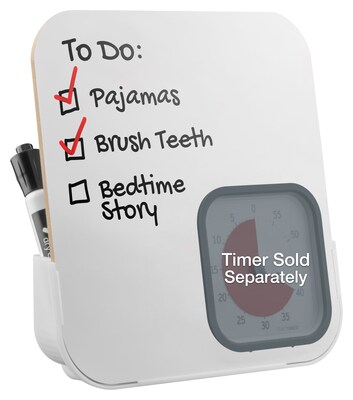 Time Timer Dry-Erase Whiteboard, 8" x 8" (TTMWB6)
