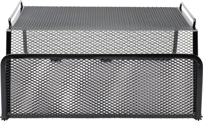 Quill Brand® Telephone Stand, Black Mesh (799341364)