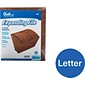 Quill Brand® Heavy-Duty Reinforced Expanding File, A-Z Index, 21 Pockets, Letter Size, Brown (723310)