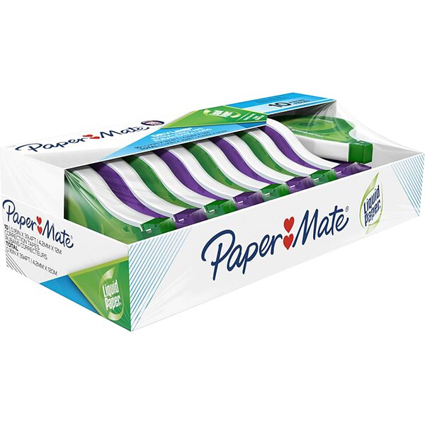 Paper Mate Liquid Paper DryLine Grip Correction Tape Single Line