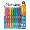 Paper Mate InkJoy Gel Pen, Medium Point, Assorted Ink, 8/Pack (2022986)