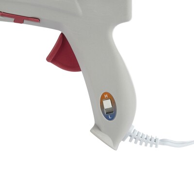 Elmer's CraftBond Dual-Temp Mini Hot Glue Gun, Gray (E6049)