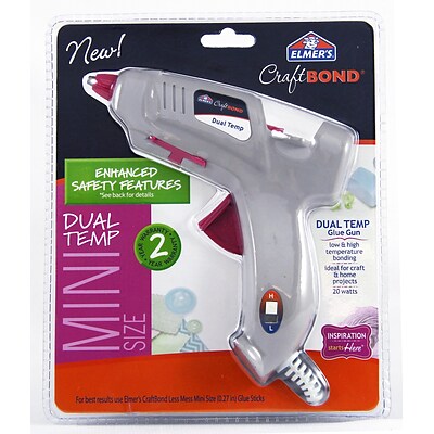 Elmers Craft Bond Dual Temp Mini Glue Gun (E6049)